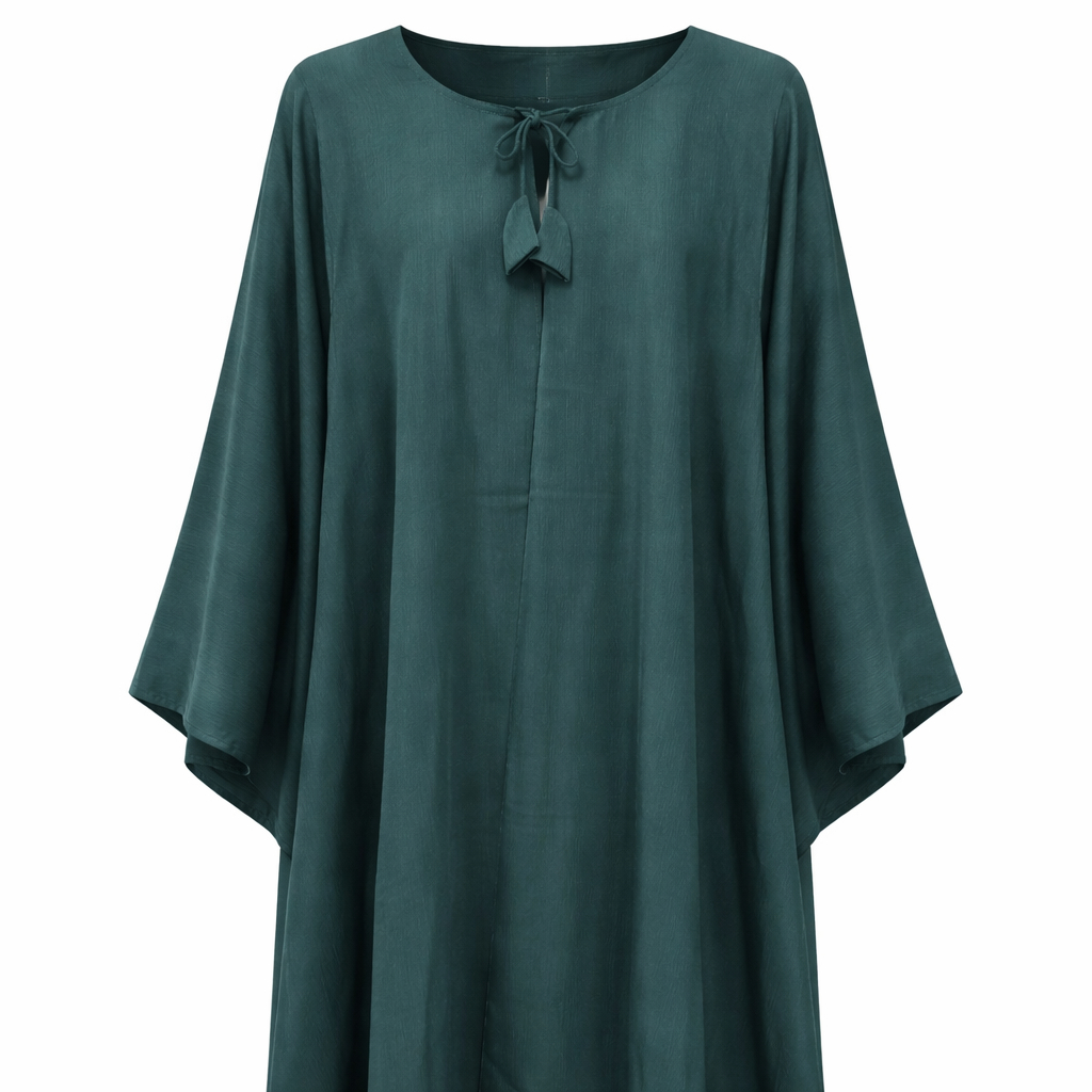Kaftan - Crinkle Silk (Green)