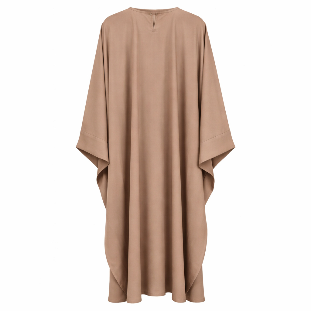 Kaftan - Premium Silk (Light Taupe)