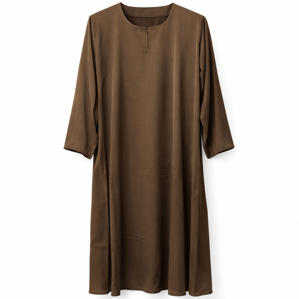 Front Closed - Premium Silk (Olive Green)