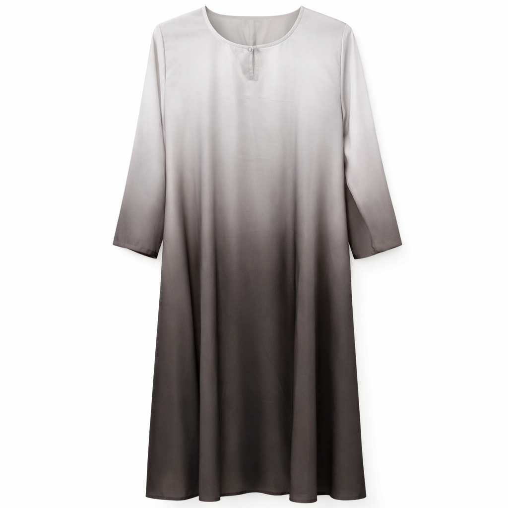 Front Closed - Silk (Double Shaded White x Chocolate Brown)