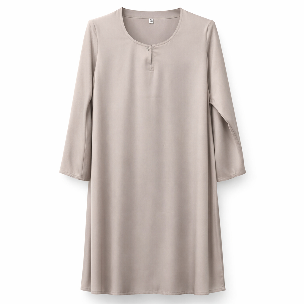 Kids Front Closed - Crinkle Silk (Ivory)
