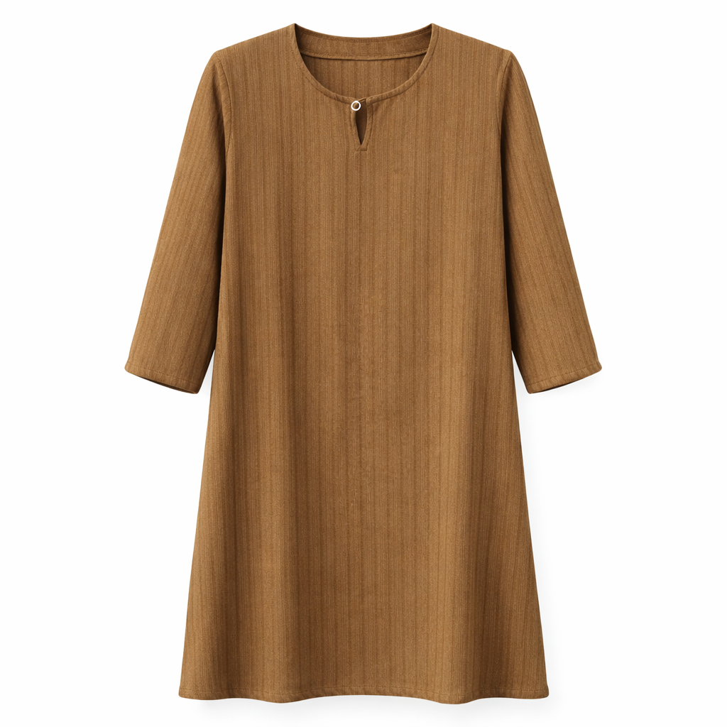 Kids Front Closed - Crepe Lining (Olive Green)