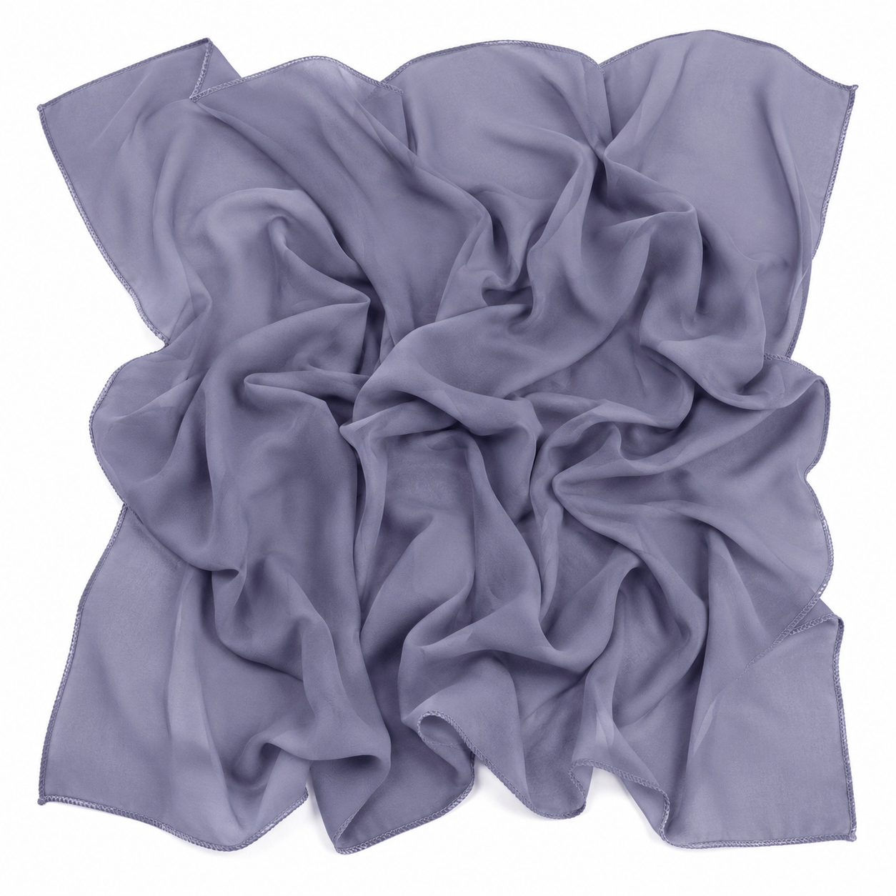 Squared Scarf x Plain - Dusty Lavender