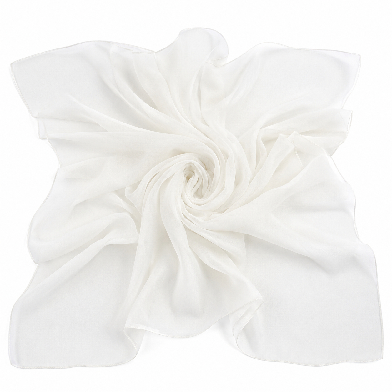 Squared Scarf x Plain - Off White